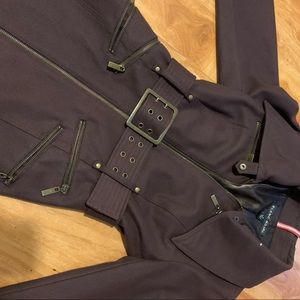 Blanc Noir Purple Coat